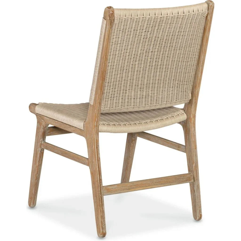 Sunset West Sedona Teak Armless Outdoor Dining Chair 2PC