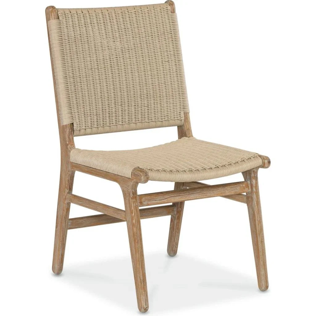 Sunset West Sedona Teak Armless Outdoor Dining Chair 2PC