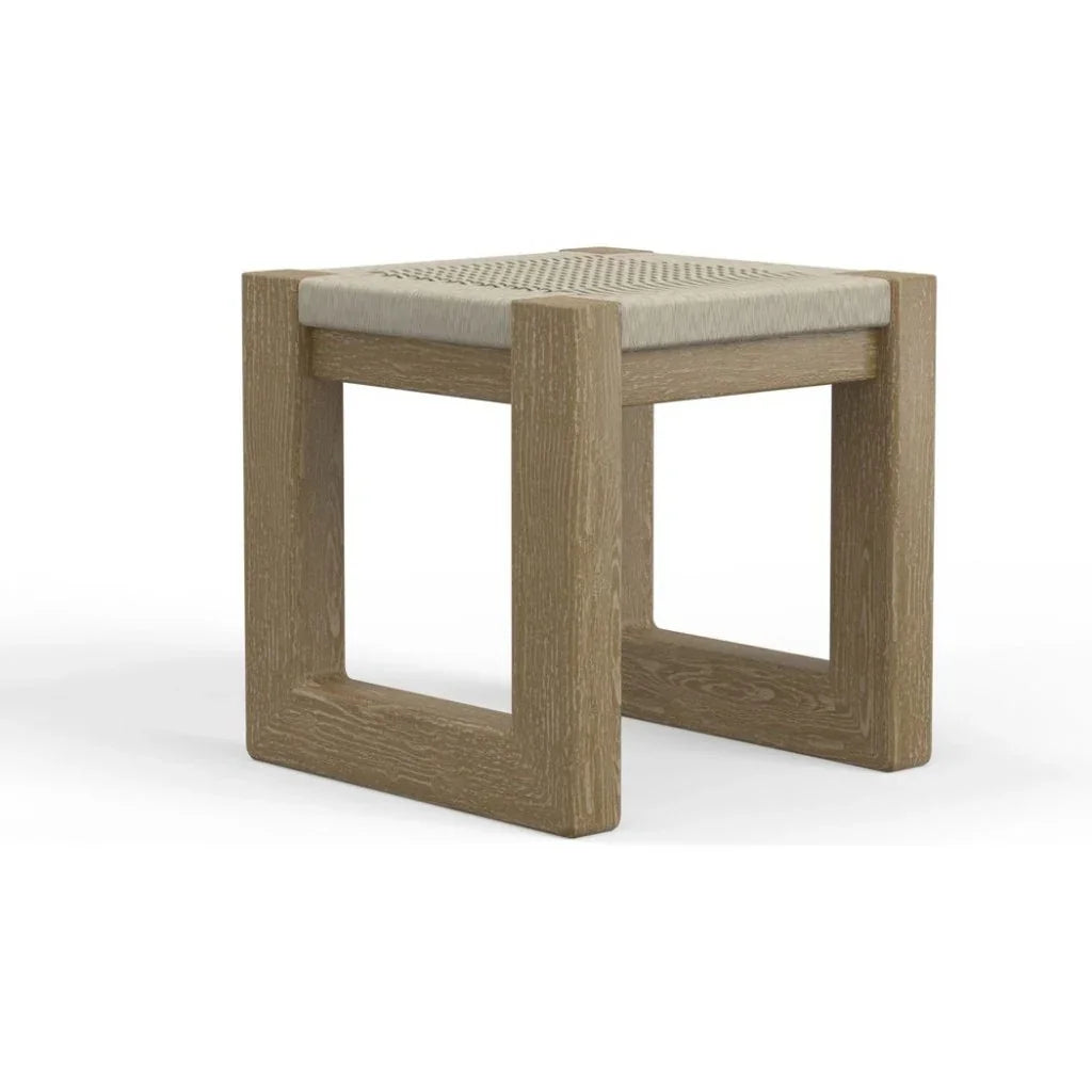 Sunset West Sedona Teak Wood Square Outdoor End Table