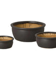 Emissary Shallow Round Ceramic Lip Planter