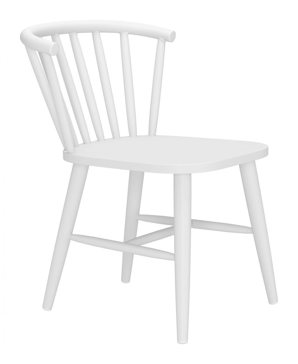 Zuo Modern Shio Aluminum Outdoor Dining Chair Black