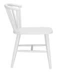 Zuo Modern Shio Aluminum Outdoor Dining Chair Black