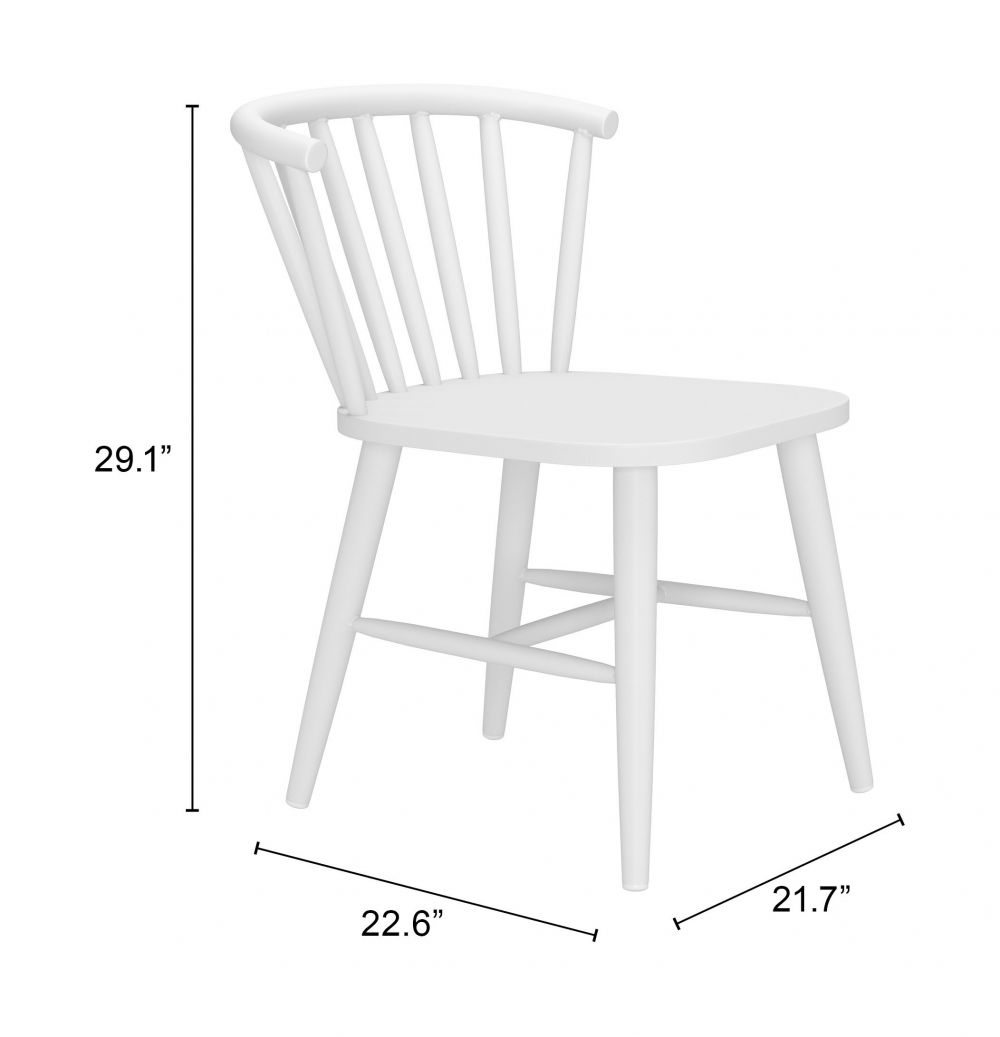 Zuo Modern Shio Aluminum Outdoor Dining Chair Black