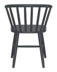 Zuo Modern Shio Aluminum Outdoor Dining Chair Black