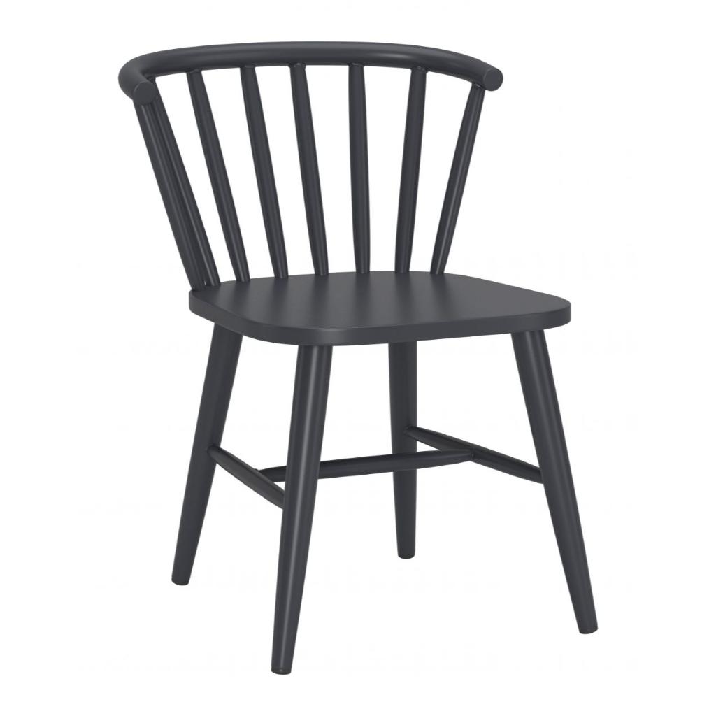 Zuo Modern Shio Aluminum Outdoor Dining Chair Black