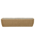 LH Home Siesta All-Weather Wicker Outdoor Coffee Table