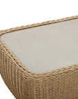 LH Home Siesta All-Weather Wicker Outdoor Coffee Table