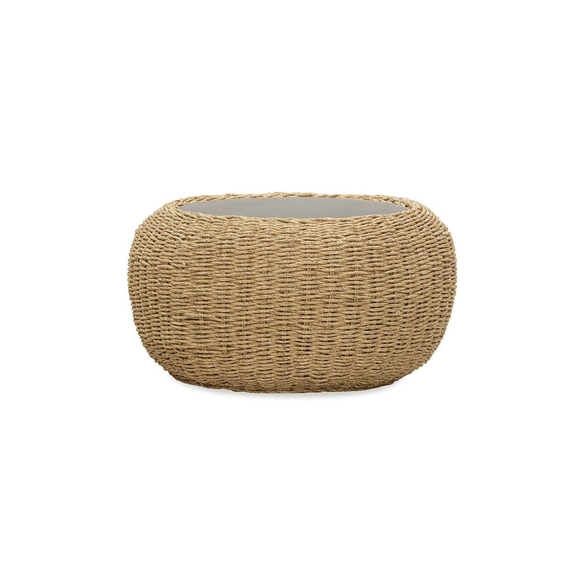 LH Home Siesta All Weather Wicker Outdoor Side Table
