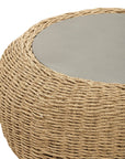 LH Home Siesta All Weather Wicker Outdoor Side Table