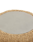 LH Home Siesta All Weather Wicker Outdoor Side Table
