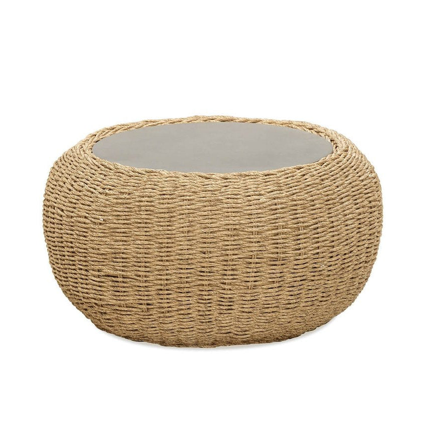 LH Home Siesta All Weather Wicker Outdoor Side Table