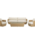 LH Home Siesta All-Weather Wicker Outdoor Sofa