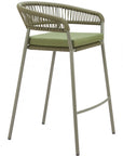 Zuo Modern Skye Olefin Fabric Outdoor Barstool 2PC
