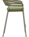Zuo Modern Skye Olefin Fabric Outdoor Barstool 2PC
