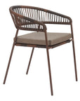 Zuo Modern Skye Olefin Fabric Outdoor Dining Chair 2PC