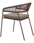 Zuo Modern Skye Olefin Fabric Outdoor Dining Chair 2PC