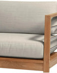 HiTeak SoHo Teak Outdoor Club Chair Sunbrella Cushion