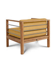 HiTeak SoHo Teak Outdoor Club Chair Sunbrella Cushion