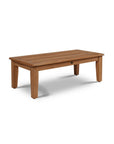 HiTeak SoHo Teak Patio Deep Sofa Set with Sunbrella 4PC