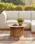 Zuo Modern Soka Aluminum Round Outdoor Coffee Table