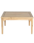 LH Home Sonoma Wooden Square Outdoor Coffee Table