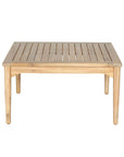LH Home Sonoma Wooden Square Outdoor Coffee Table
