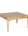 LH Home Sonoma Wooden Square Outdoor Coffee Table