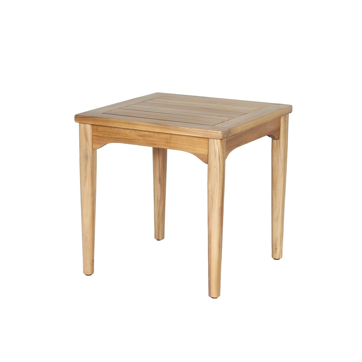 LH Home Sonoma Wooden Square Outdoor Side Table