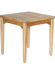 LH Home Sonoma Wooden Square Outdoor Side Table