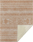 Southwest Copper Washable Indoor-Outdoor Rug
