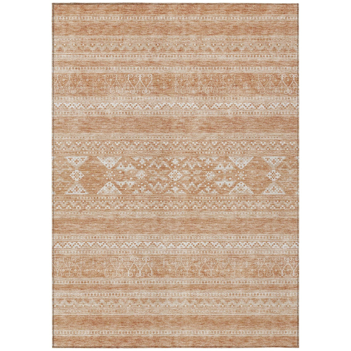 Addison Rugs Southwest Copper Washable Indoor-Outdoor Rug