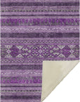 Southwest Purple Washable Indoor-Outdoor Rug