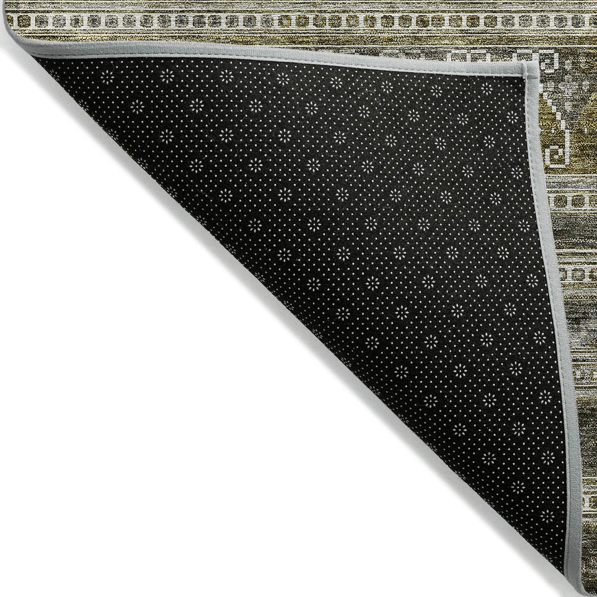 Addison Rugs Southwest Taupe Washable Indoor-Outdoor Rug