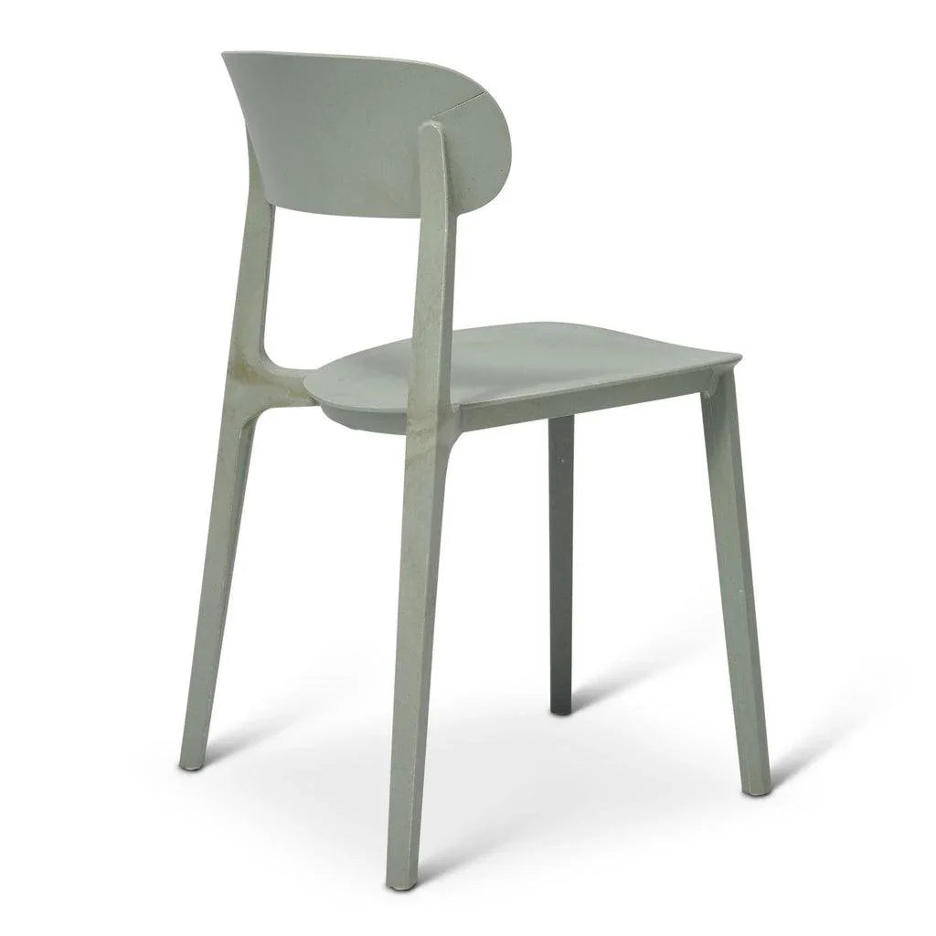 Urbia Spencer Eco Friendly Outdoor Stacking Chair - 4PC