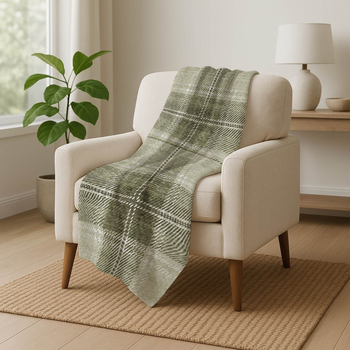 Addison Rugs Spiral Whispers Aloe Washable Indoor-Outdoor Rug
