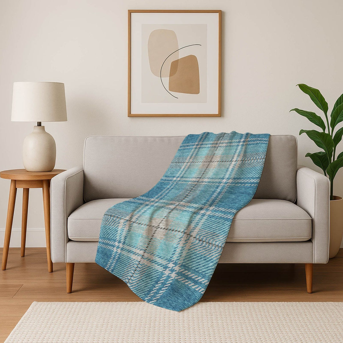 Addison Rugs Spiral Whispers Teal Washable Indoor-Outdoor Rug