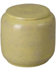 Emissary Squat 18 in. Round Ceramic Outdoor Garden Stool