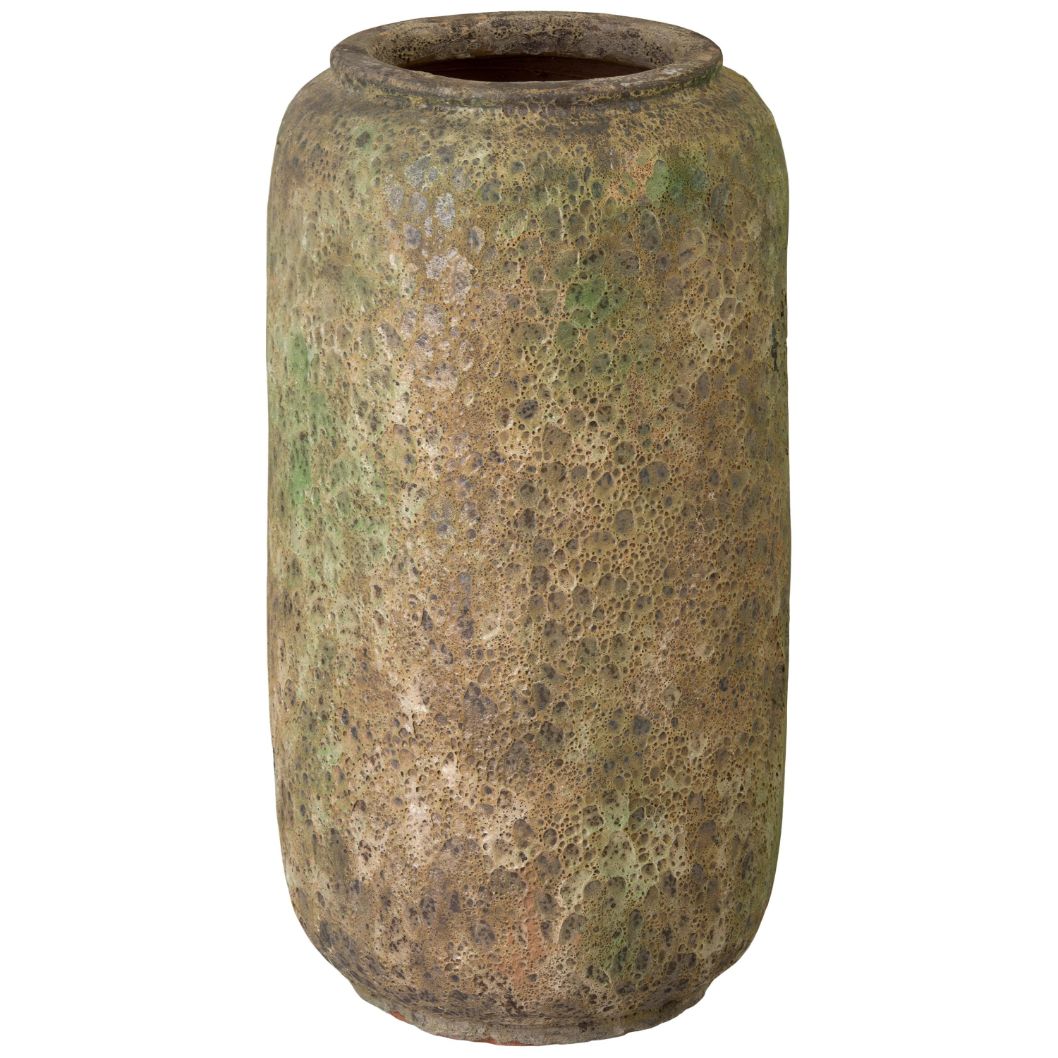 Emissary Squat Reef Green Ceramic Tall Jar