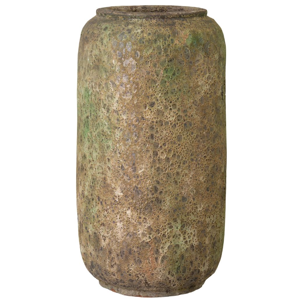 Emissary Squat Reef Green Ceramic Tall Jar
