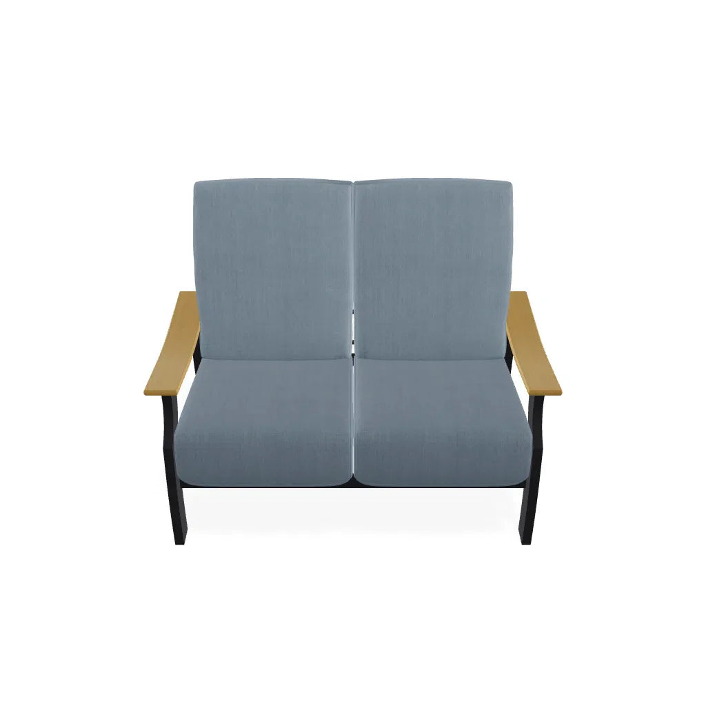 St. Catherine Cushion 2-Seat Loveseat Polymer Arm