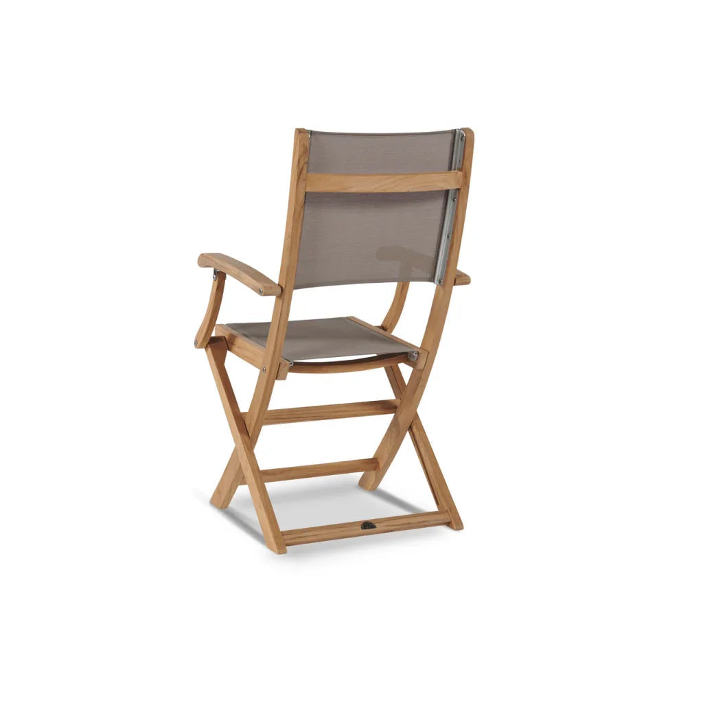 HiTeak Stella Durable Teak Patio Round Bistro Set 3PC