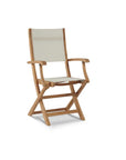 HiTeak Stella Durable Teak Patio Round Bistro Set 3PC
