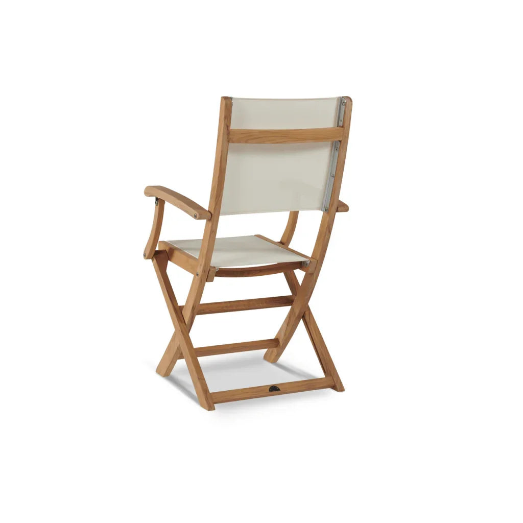 HiTeak Stella Durable Teak Patio Round Bistro Set 3PC