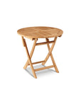 HiTeak Stella Durable Teak Patio Round Bistro Set 3PC