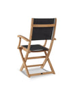 HiTeak Stella Durable Teak Patio Round Bistro Set 3PC