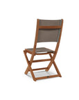 HiTeak Stella Teak Armless Patio Round Bistro Set 3PC