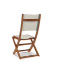 HiTeak Stella Teak Armless Patio Round Bistro Set 3PC