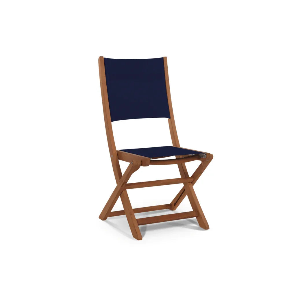 HiTeak Stella Teak Armless Patio Round Bistro Set 3PC