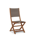 HiTeak Stella Teak Armless Patio Round Bistro Set 3PC
