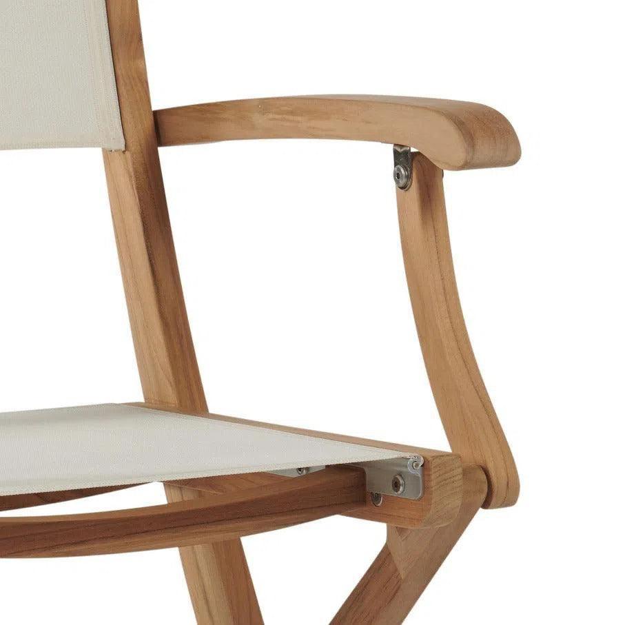 HiTeak Stella Teak Outdoor Folding Armchair